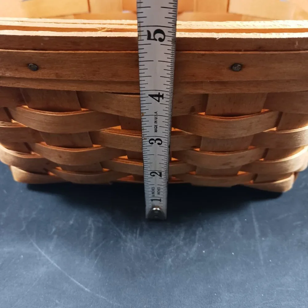 1998 Longaberger Basket Angled Top